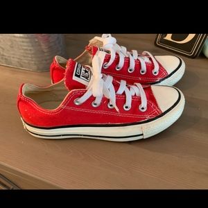 Red Converse - Women's US 5.5